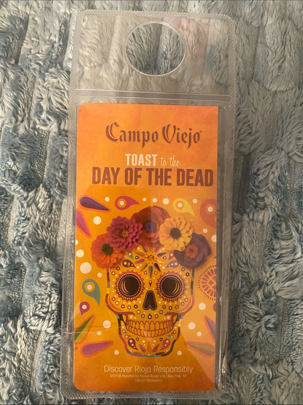 Toast to the Day of the Dead w/this New Campo Viejo Collectable Wine Stopper